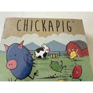 Chickapig Board Game Family Ages 8+ 2-4 Players‎